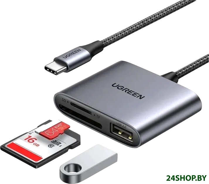 Карт-ридер Ugreen CM387 80798 Карт-ридер Ugreen CM387 80798
