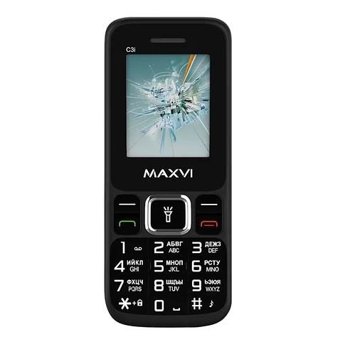 Мобильный телефон Maxvi C9i (черный) Мобильный телефон Maxvi C9i (черный)