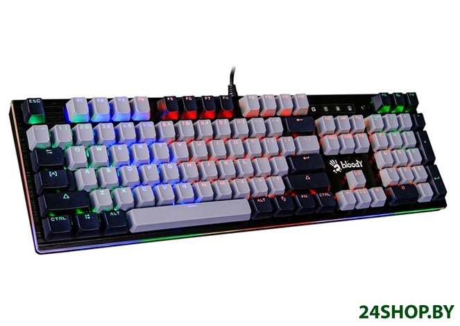 Клавиатура A4Tech Bloody B828N (черный/серый) Клавиатура A4Tech Bloody B828N (черный/серый)