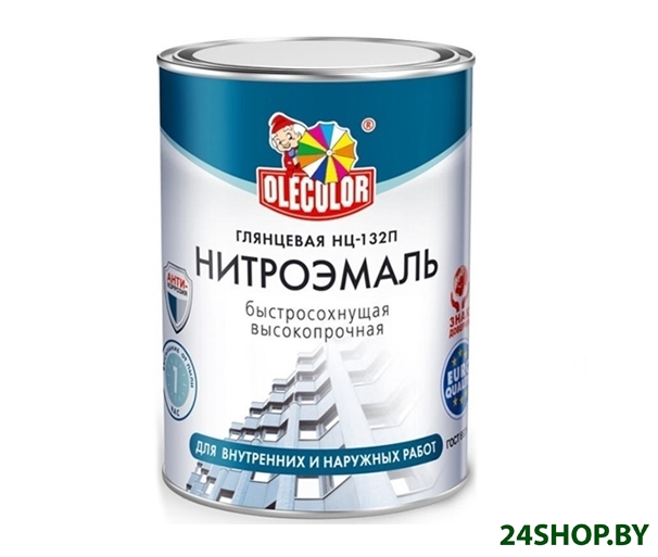 Эмаль Olecolor НЦ-132П 1.7 кг (желтый) Эмаль Olecolor НЦ-132П 1.7 кг (желтый)
