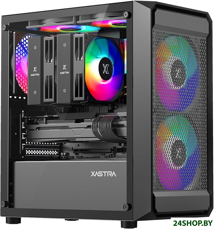 Корпус XASTRA A303M 3FRGB (черный) Корпус XASTRA A303M 3FRGB (черный)