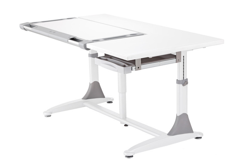 Парта Comf-Pro King Desk (белый/серый) Парта Comf-Pro King Desk (белый/серый)