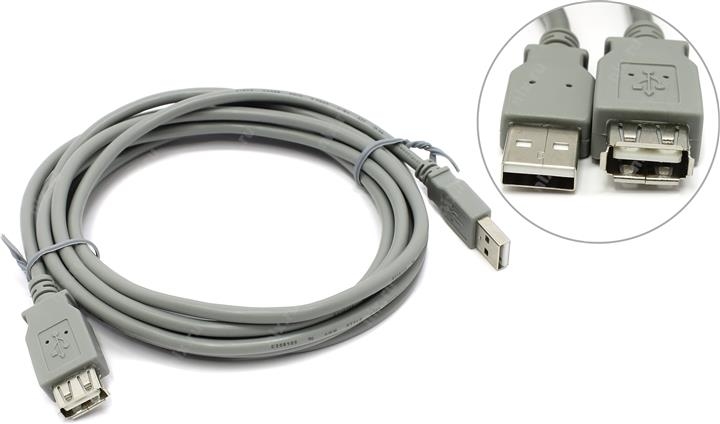 Кабель USB 2.0 A-A (3 м) Кабель USB 2.0 A-A (3 м)