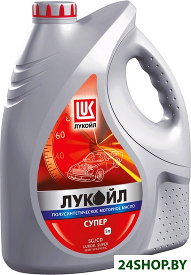 Моторное масло Лукойл Супер 15W-40 SG/CD 5л Моторное масло Лукойл Супер 15W-40 SG/CD 5л