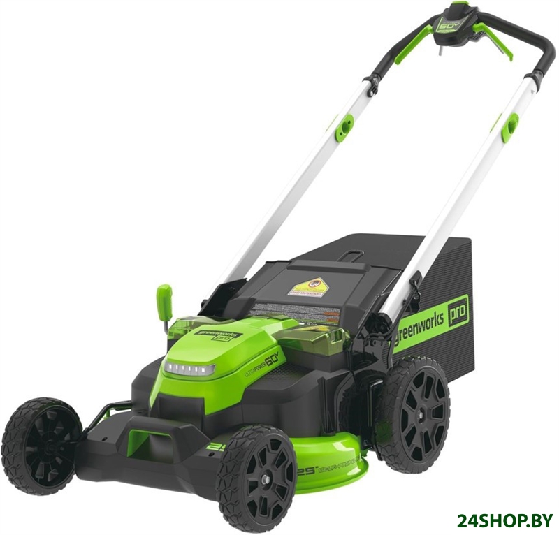 Газонокосилка Greenworks GD60LM61 2519107 (без АКБ) Газонокосилка Greenworks GD60LM61 2519107 (без АКБ)