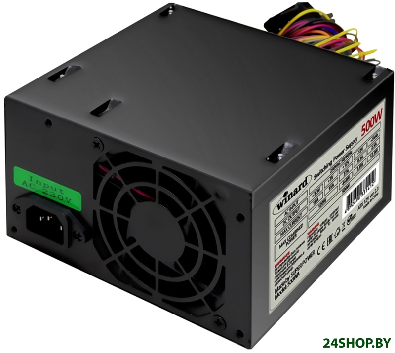 Блок питания Winard 500WA (черный) Блок питания Winard 500WA (черный)