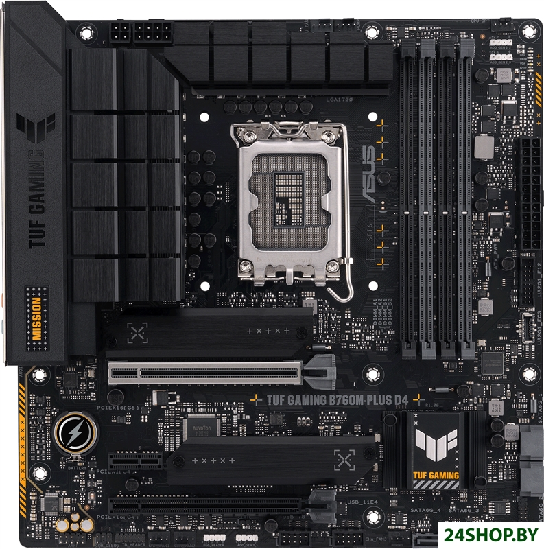 Материнская плата ASUS TUF Gaming B760M-Plus D4 Материнская плата ASUS TUF Gaming B760M-Plus D4