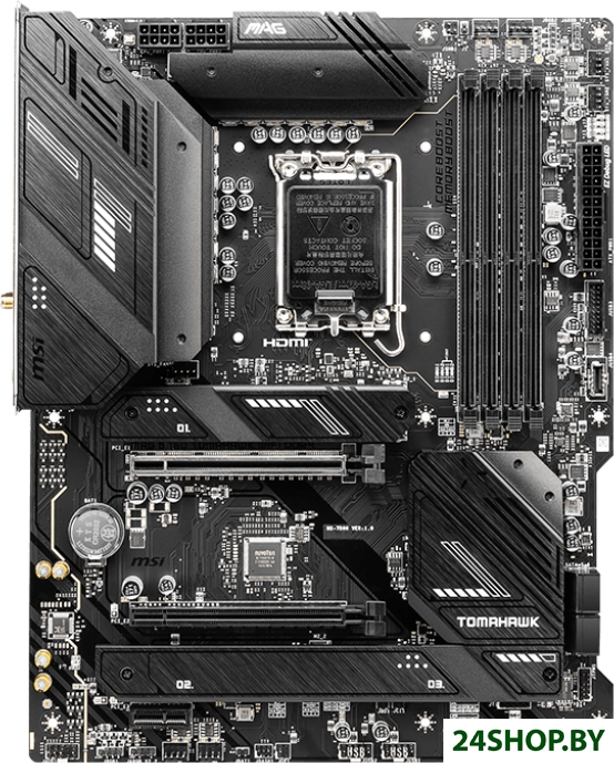 Материнская плата MSI MAG B760 Tomahawk WiFi DDR4 Материнская плата MSI MAG B760 Tomahawk WiFi DDR4