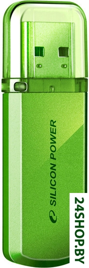 Флеш-память Silicon Power Helios 101 Green 64GB (SP064GBUF2101V1N) Флеш-память Silicon Power Helios 101 Green 64GB (SP064GBUF2101V1N)