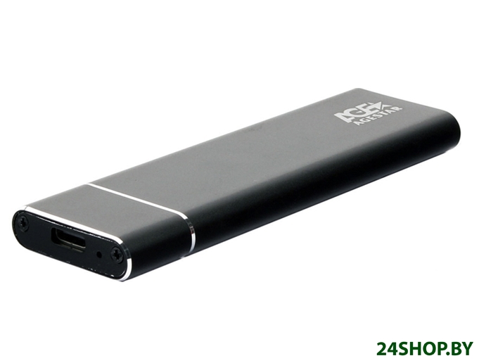 Бокс для накопителей M.2 AgeStar 3UBNF5C (черный) Бокс для накопителей M.2 AgeStar 3UBNF5C (черный)