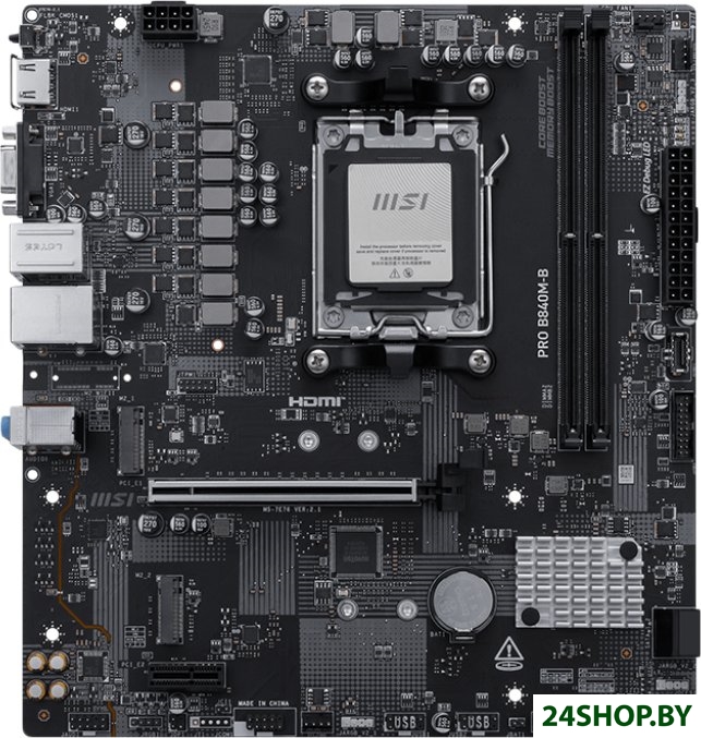 Материнская плата MSI Pro B840M-B Материнская плата MSI Pro B840M-B