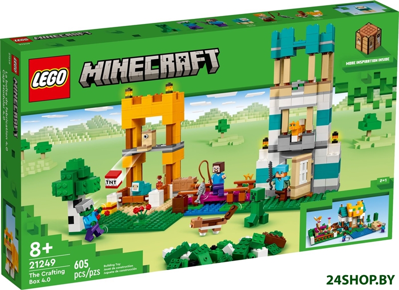 Конструктор LEGO Minecraft 21249 Ящик для крафта 4.0 Конструктор LEGO Minecraft 21249 Ящик для крафта 4.0