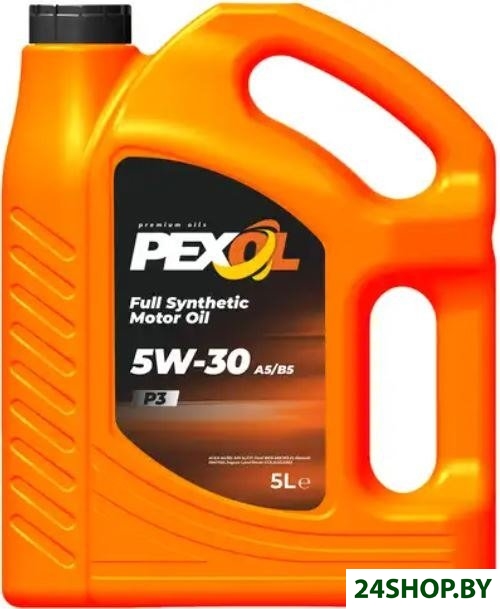 Моторное масло Pexol P3 5W-30 A5/B5 SL/CF 5л Моторное масло Pexol P3 5W-30 A5/B5 SL/CF 5л