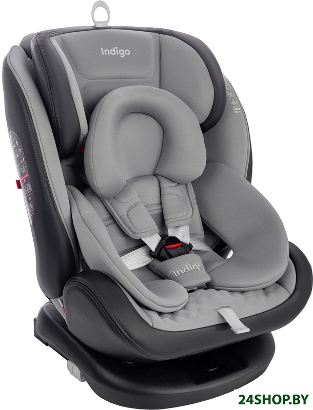 Детское автокресло Indigo Aero Pro Isofix ST-3 (серый) Детское автокресло Indigo Aero Pro Isofix ST-3 (серый)