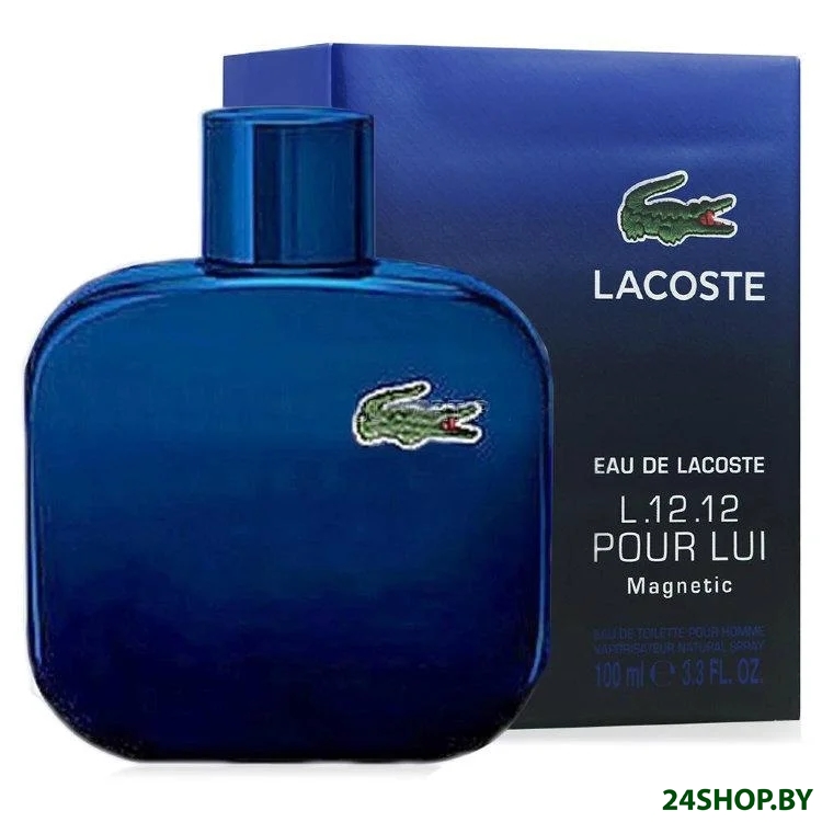 Туалетная вода LACOSTE L.12.12 Pour Lui Magnetic (100 мл) Туалетная вода LACOSTE L.12.12 Pour Lui Magnetic (100 мл)