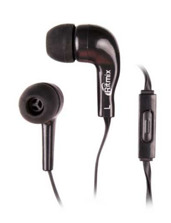 Наушники Ritmix RH-004M Black Наушники Ritmix RH-004M Black
