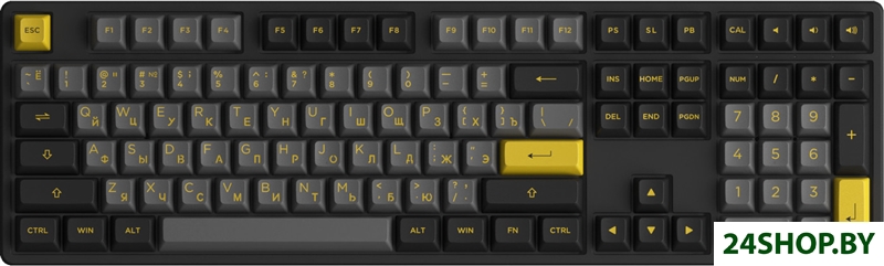 Клавиатура Akko 5108S Black & Gold (Akko Cream Yellow V3) Клавиатура Akko 5108S Black & Gold (Akko Cream Yellow V3)
