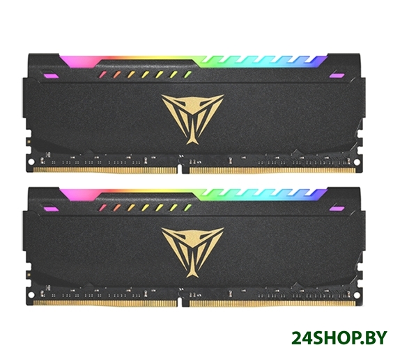 Оперативная память Patriot Viper Steel RGB 2x32GB DDR4 PC4-28800 PVSR464G360C0K Оперативная память Patriot Viper Steel RGB 2x32GB DDR4 PC4-28800 PVSR464G360C0K
