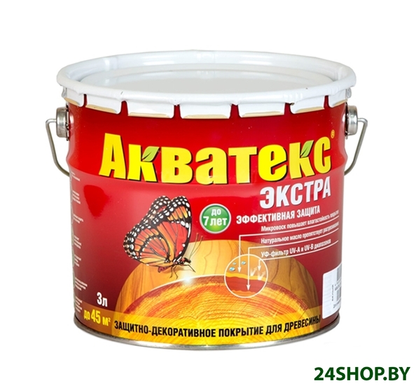 Пропитка Акватекс Экстра (тик, 3 л) Пропитка Акватекс Экстра (тик, 3 л)