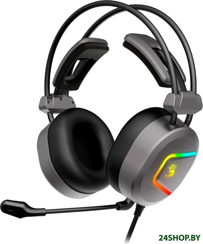 Наушники A4Tech Bloody MC750 (серый) Наушники A4Tech Bloody MC750 (серый)