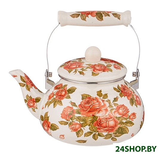 Чайник без свистка Agness Корейская роза 934-396 Чайник без свистка Agness Корейская роза 934-396