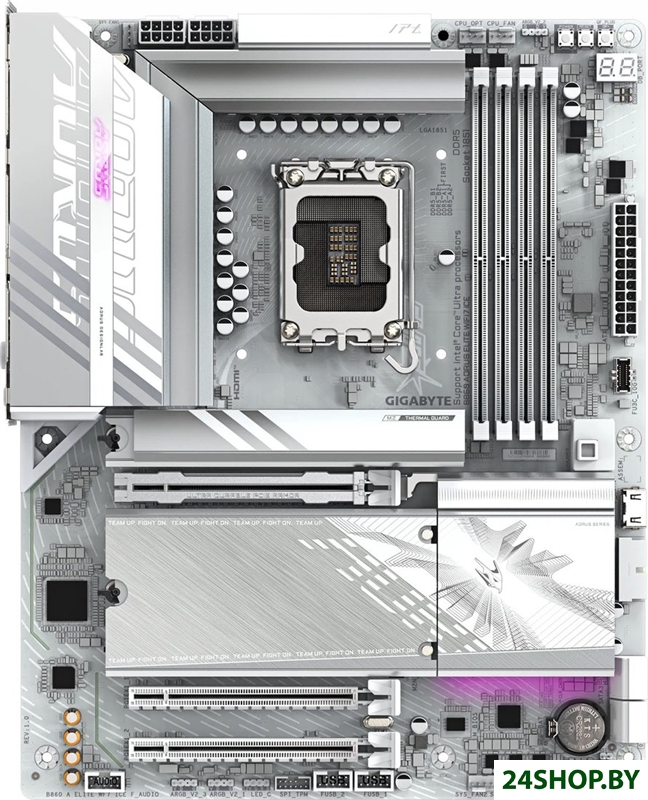 Материнская плата Gigabyte B860 Aorus Elite WiFi7 Ice Материнская плата Gigabyte B860 Aorus Elite WiFi7 Ice