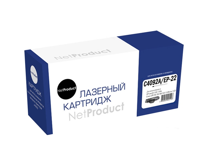 Картридж для принтера NetProduct N-C4092A/EP-22 Картридж для принтера NetProduct N-C4092A/EP-22