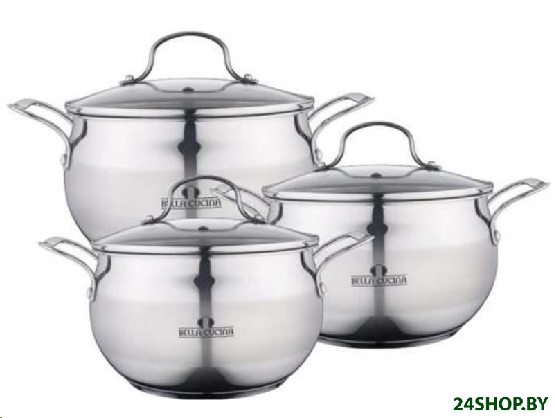 Набор кастрюль Bella Cucina BC-2133 Набор кастрюль Bella Cucina BC-2133