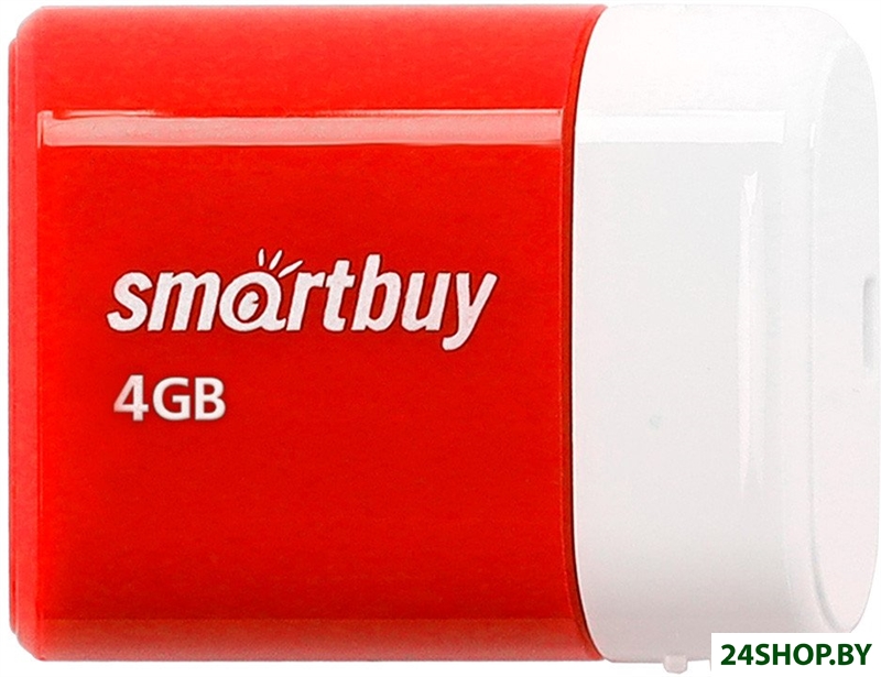 USB Flash SmartBuy Lara 4GB (красный) USB Flash SmartBuy Lara 4GB (красный)