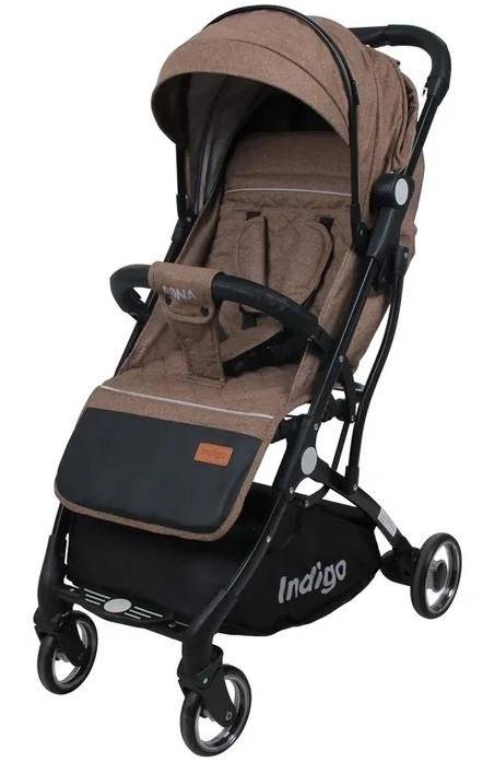 Детская прогулочная коляска INDIGO Sigma (бежевый) Детская прогулочная коляска INDIGO Sigma (бежевый)