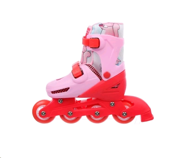Роликовые коньки Onlitop 5255977 (р. 34-37, розовый/красный) Роликовые коньки Onlitop 5255977 (р. 34-37, розовый/красный)