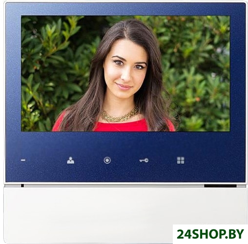 Монитор Commax CDV-70H2 (белый/синий) Монитор Commax CDV-70H2 (белый/синий)