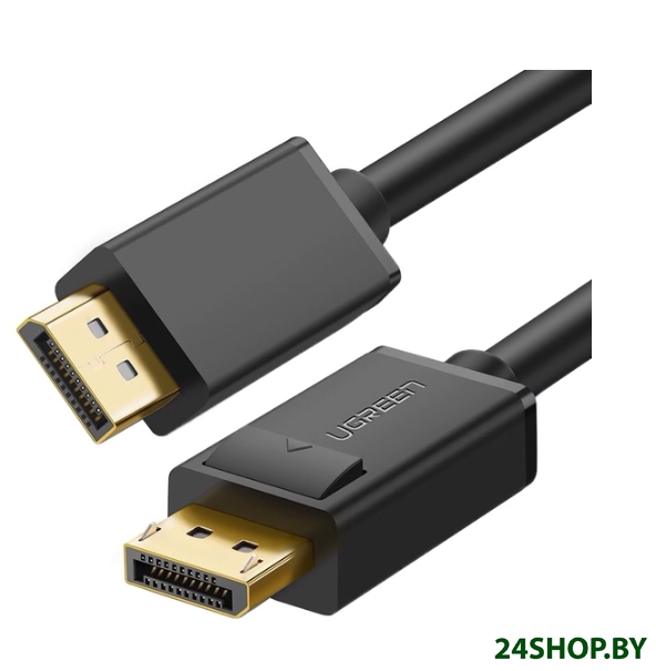 Кабель UGREEN DP102 10244 DisplayPort 1.2 - DisplayPort 1.2 (1 м, черный) Кабель UGREEN DP102 10244 DisplayPort 1.2 - DisplayPort 1.2 (1 м, черный)