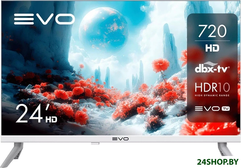 Телевизор Evo TV 24 White TD0051748RU Телевизор Evo TV 24 White TD0051748RU
