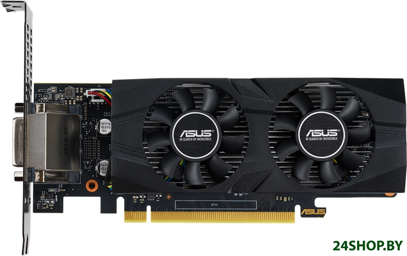 Видеокарта ASUS GeForce GTX 1650 4GB GDDR5 GTX1650-4G-LP-BRK Видеокарта ASUS GeForce GTX 1650 4GB GDDR5 GTX1650-4G-LP-BRK
