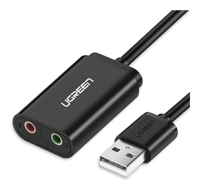 Переходник UGREEN US205 0.15м (черный) 30724 Переходник UGREEN US205 0.15м (черный) 30724