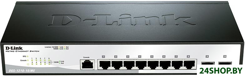 Коммутатор D-Link DGS-1210-10/ME Коммутатор D-Link DGS-1210-10/ME