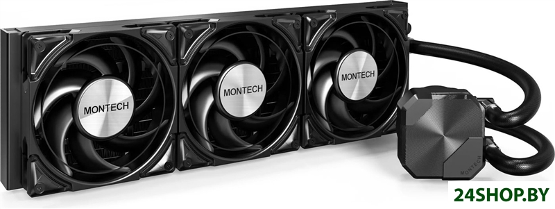 Система жидкостного охлаждения для процессора Montech HyperFlow Silent 360 (черный) Система жидкостного охлаждения для процессора Montech HyperFlow Silent 360 (черный)