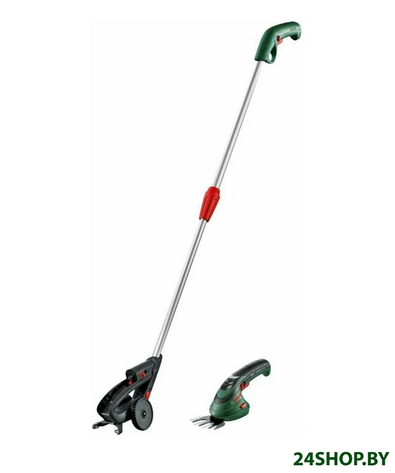 Садовые ножницы Bosch Isio 0600833109 (с телескопической штангой) Садовые ножницы Bosch Isio 0600833109 (с телескопической штангой)