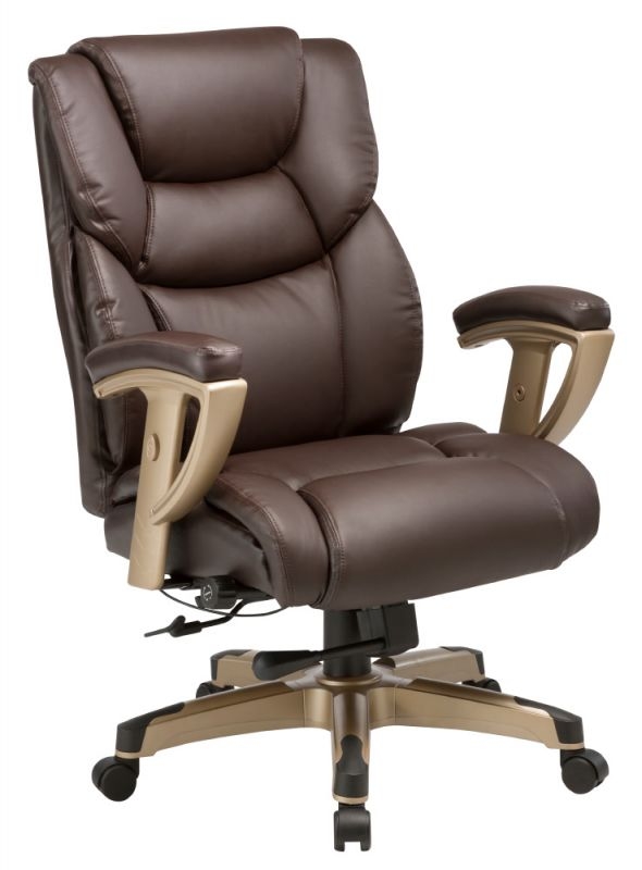 Кресло офисное Бюрократ T-9999/BROWN Кресло офисное Бюрократ T-9999/BROWN