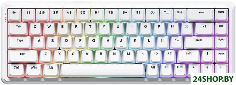 Клавиатура Ajazz AK680 Max (8+1K) (белый) Клавиатура Ajazz AK680 Max (8+1K) (белый)