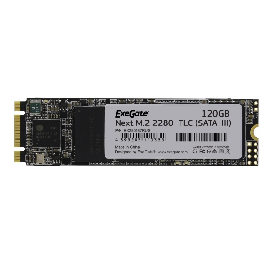 SSD-диск ExeGate Next M.2 120GB (EX280467RUS) SSD-диск ExeGate Next M.2 120GB (EX280467RUS)