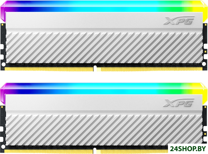 Оперативная память A-Data XPG Spectrix D45G RGB 2x8ГБ DDR4 4133 МГц AX4U41338G19J-DCWHD45G Оперативная память A-Data XPG Spectrix D45G RGB 2x8ГБ DDR4 4133 МГц AX4U41338G19J-DCWHD45G