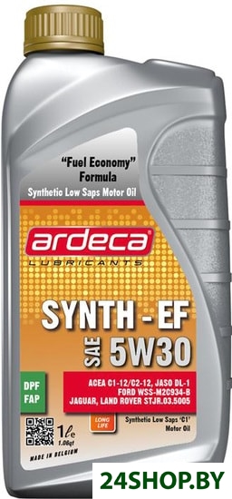 Моторное масло Ardeca SYNTH-EF 5W-30 1л Моторное масло Ardeca SYNTH-EF 5W-30 1л