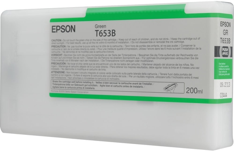 Картридж EPSON C13T653B00 (зеленый) Картридж EPSON C13T653B00 (зеленый)