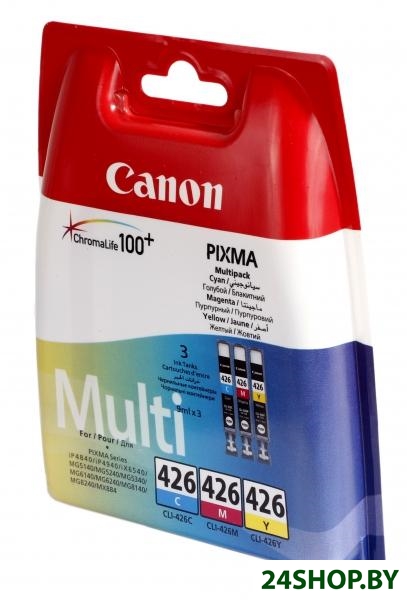 Картридж для принтера Canon CLI-426 C/M/Y Multipack (4557B006) Картридж для принтера Canon CLI-426 C/M/Y Multipack (4557B006)