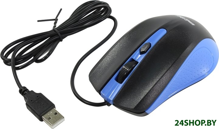 Мышь SmartBuy One 352 (SBM-352-BK) (синий/черный) Мышь SmartBuy One 352 (SBM-352-BK) (синий/черный)