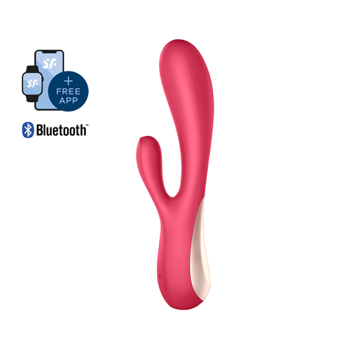 Вибратор Satisfyer Mono Flex с возможностью управления через смартфон красный Вибратор Satisfyer Mono Flex с возможностью управления через смартфон красный