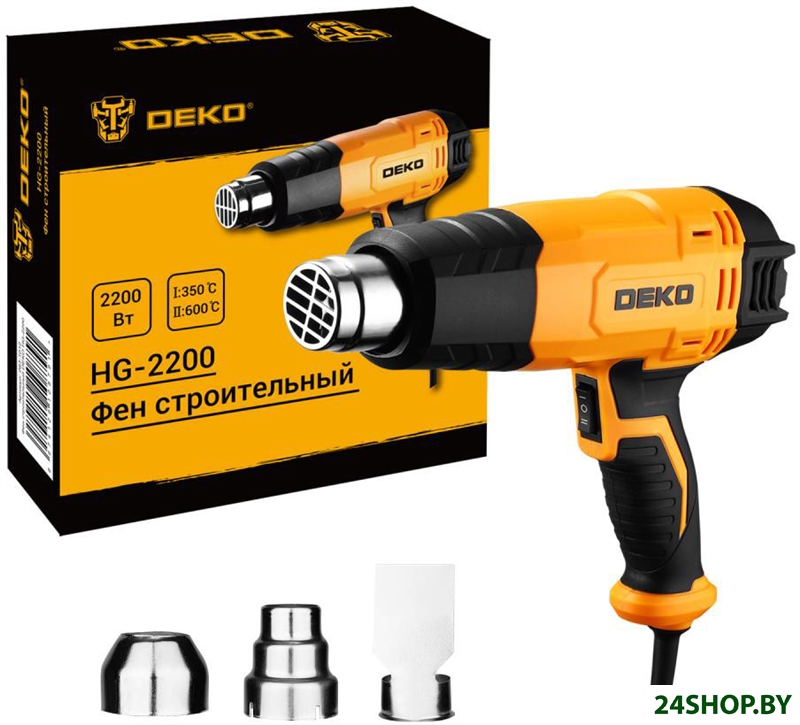 Промышленный фен Deko HG-2200 (083-1012) Промышленный фен Deko HG-2200 (083-1012)