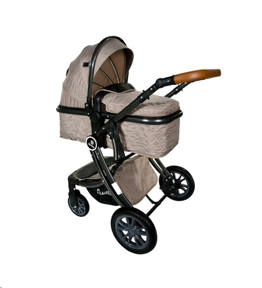 Детская прогулочная коляска OrsaBaby Camily Black (коричневый) Детская прогулочная коляска OrsaBaby Camily Black (коричневый)